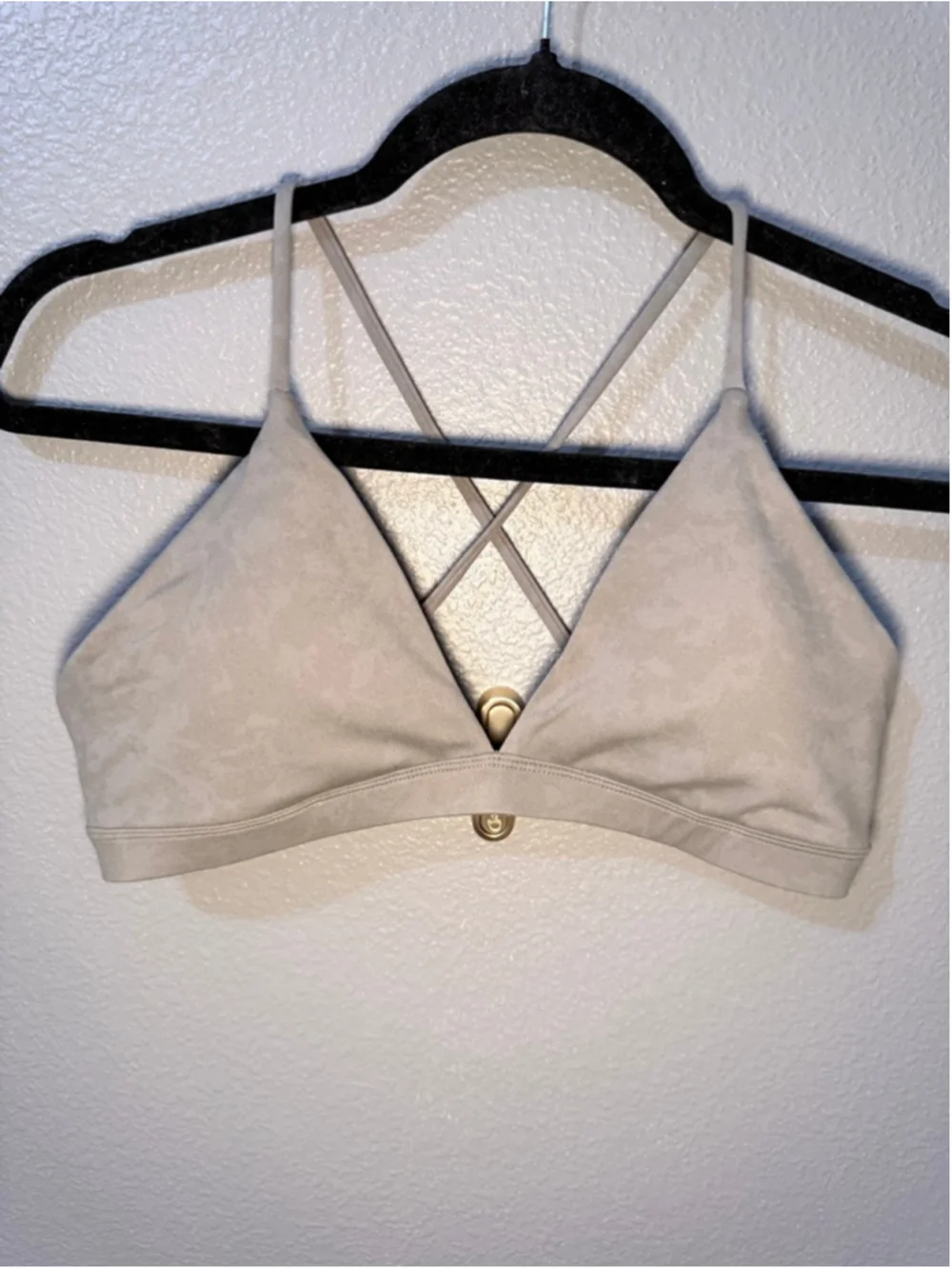 Women's CSB Beige Form Noa Crop Sports Bra L - Picture 7 of 8
